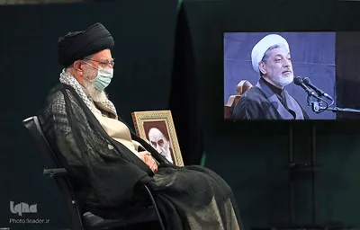 مراسم عزاداری اربعین حسینی با حضور رهبر انقلاب