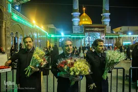 مراسم خداحافظی معتکفین