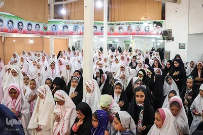 جشن روزه اولی‎های دختران اسلامشهر آقگل ملایر‎‎