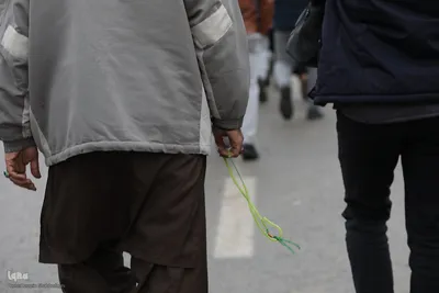 مسیر پیاده روی منتهی به مسجد جمکران