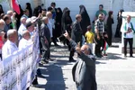 راهپیمایی روز قدس همراه با تشییع دو شهید در یزد‎
