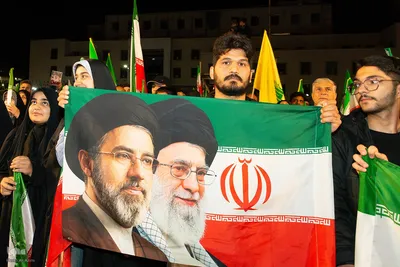 مراسم روضه‌خوانی به مناسبت شهادت رهبر انقلاب اسلامی در اصفهان