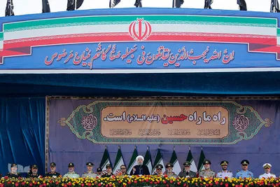 رژه بزرگ نیروهای مسلح در تهران