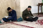جزءخوانی قرآن در آستان امامزاده جعفر(ع) یزد‎