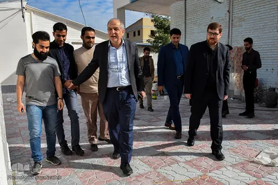 بازدید معاون سیاسی استاندار خوزستان و رییس دفتر استانی نهاد نمایندگی مقام معظم رهبری در دانشگاه های خوزستان از جهاد دانشگاهی خوزستان