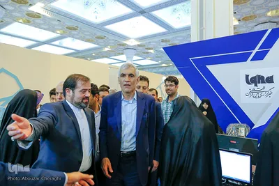 غرفه خبرگزاری ایکنا در هشتمین روز بیست و ششمین نمایشگاه قرآن کریم