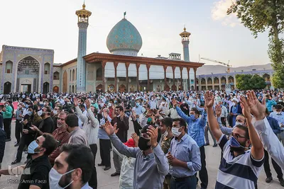 دعای عرفه در حرم مطهر شاهچراغ(ع) شیراز