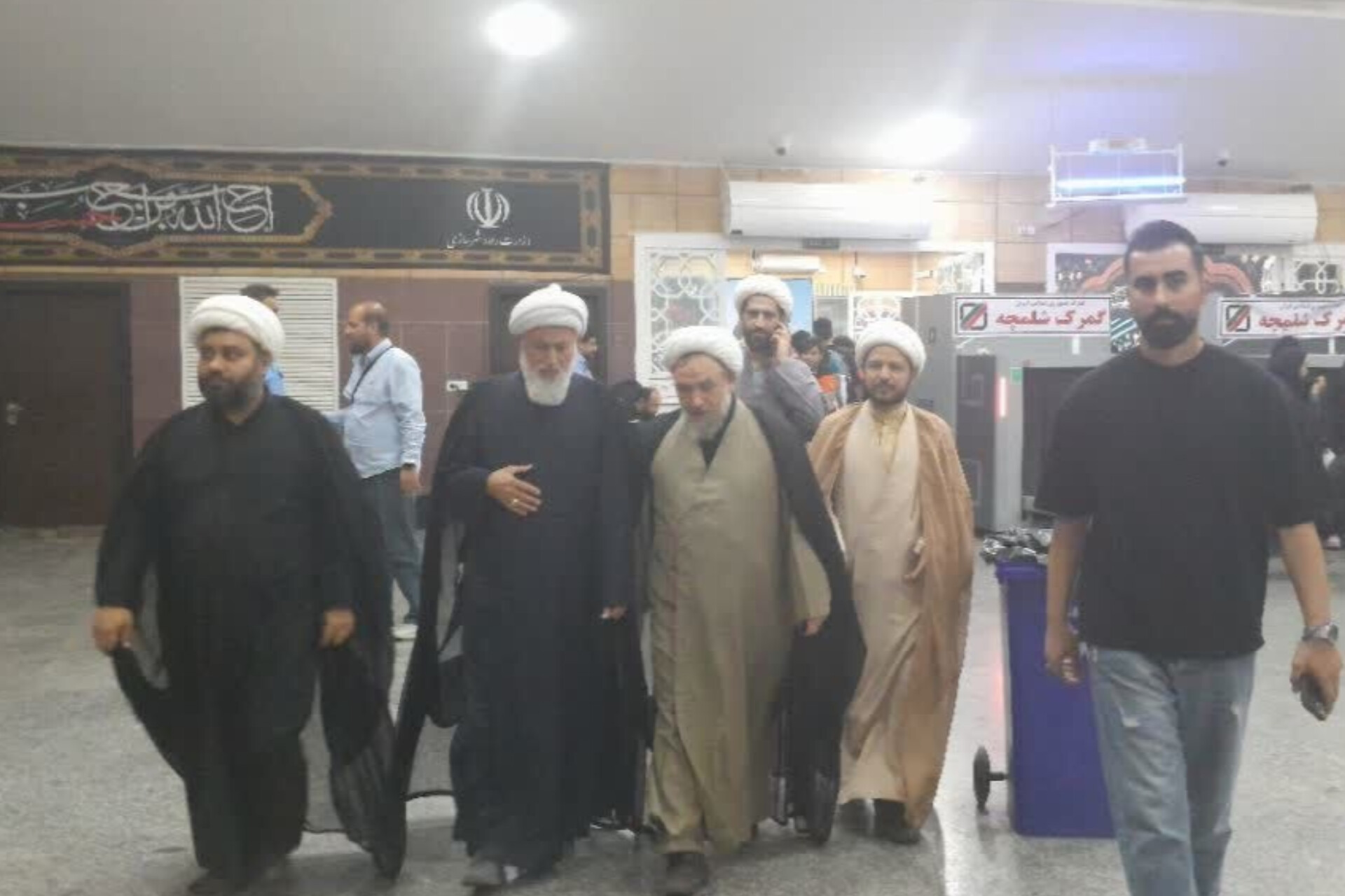 بازدید مسئول سازمان بسیج اساتید، طلاب و روحانیون کشور از مواکب اربعین در خوزستان