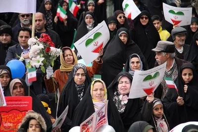 راهپیمایی 22 بهمن در یزد