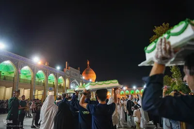 جشن عید غدیر در حرم شاهچراغ(ع)