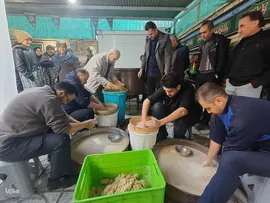 آیین سنتی سمنوپزان در سمنان