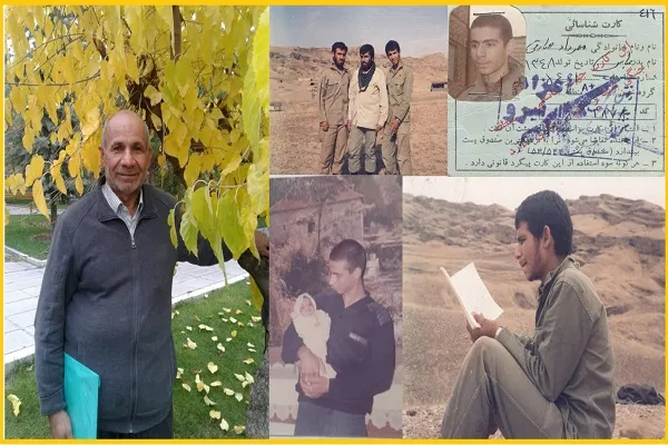 بسیجی شهیدی که بدون جلب رضایت پدر به جبهه نرفت + عکس و صوت