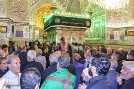 عزاداری روز شهادت حضرت امام رضا(ع) در حرم مطهر حضرت شاهچراغ (ع)