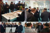 برگزاری نمایشگاه خوشنویسی ایرانی در مسجد جامع آستانه + عکس
