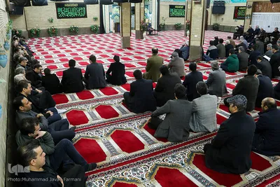 مراسم ترحیم والده مکرم رئیس شبکه قرآن سیما