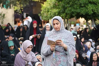 نوای دعای عرفه در آستان مقدس خضرت علی ابن حمزه(ع)