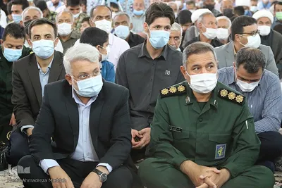 چهلمین روز درگذشت آیت‌الله فقیه در نی ریز فارس‎‎