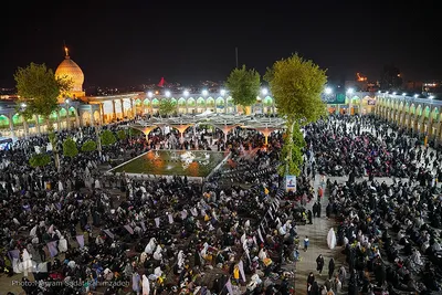 احیای شب ۲۱ رمضان در حرم شاهچراغ(ع)