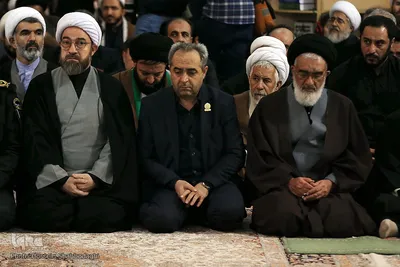 آیین سنتی شمع گردانی در شام رحلت حضرت معصومه(س)