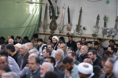 مراسم هفتمین روز شهادت رئیس جمهور شهید و همراهان ایشان در ملایر‎