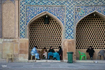 مراسم اعتکاف در مسجد جامع عتیق اصفهان