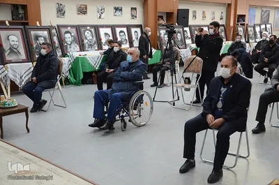 مراسم بزرگداشت شهدای بمباران دانشکده فنی دانشگاه تبریز