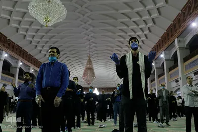مراسم احیای شب نوزدهم ماه مبارک رمضان در مصلی تبریز