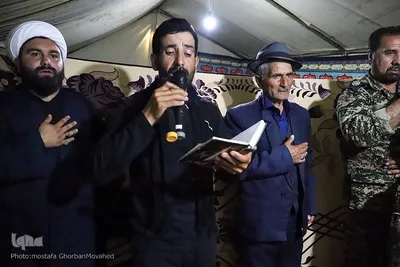 عزاداری حضرت اباعبدالله الحسین(ع) در مناطق عشایری شهرستان اهر