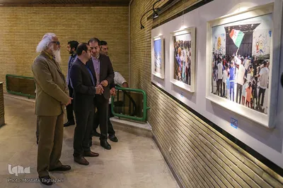 افتتاحیه نمایشگاه عکس و نقاشی کودکان مناطق سیل زده «قابی از لبخند ناب» در کانون پرورش فکری کودکان و نوجوانان 