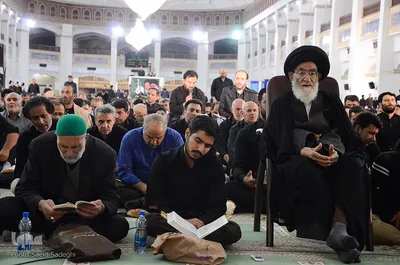 مراسم باشکوه شب بیست و یکم ماه مبارک رمضان در تبریز