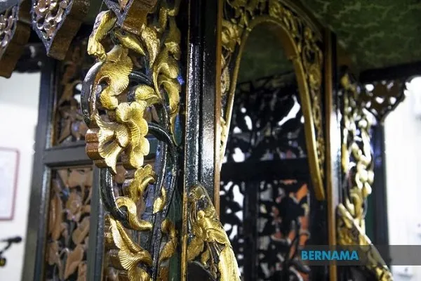 Oldest Pulpit in Malaysia with Exceptional Carvings