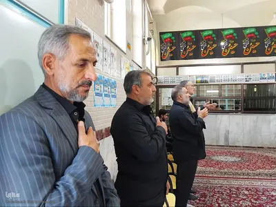 مراسم سوگواره رهبر شهید انقلاب اسلامی در اهر