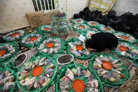 مراسم نمادین سینی حضرت قاسم(ع) در اهواز