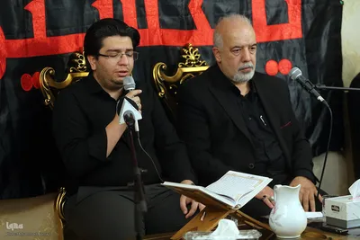 شب سوم شهادت امام حسین(ع) در بیت استاد موسوی‌بلده