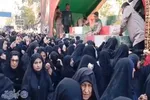 تشییع باشکوه ده آلاله سرخ از کربلای ایران؛ ساری در سالروز شهادت حضرت زهرا(س)