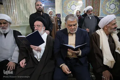 مراسم یادبود آیت‌الله سید محمد شاهچراغی در قم