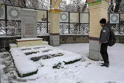 اولین برف زمستانی همدان‎‎