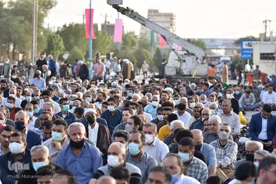 اقامه نماز عید سعید فطر در آبادان