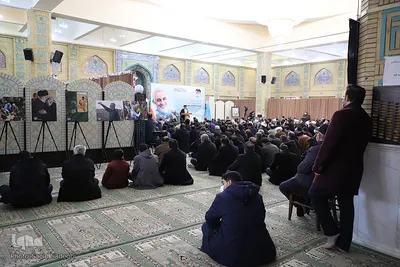 مراسم بزرگداشت و دومین سالگرد شهادت شهید قاسم سلیمانی در تبریز