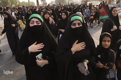 حرکت کاروان پیاده‌روی اربعین از ملاشیه اهواز
