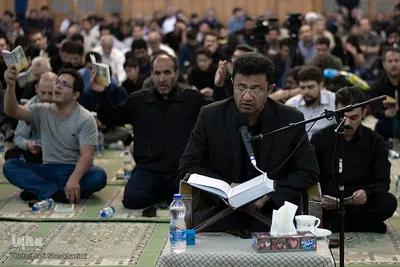 مراسم شب قدر در مسجدا دانشگاه تبریز