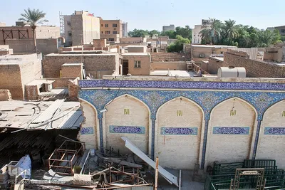 آستان علی‌بن مهزیار اهوازی همچنان در دست ساخت