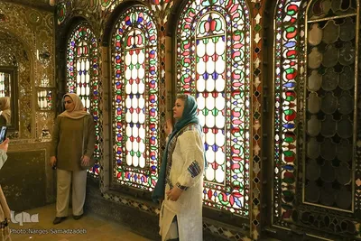 بازدید مسافران نوروزی از خانه امین‌التجار اصفهان