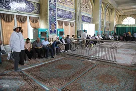 چهاردهمین دوره انتخابات ریاست جمهوری در حرم حضرت معصومه(س) و مسجد مقدس جمکران
