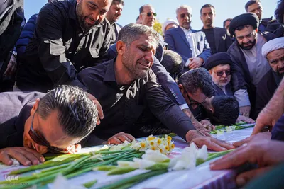 تشییع پیکر مطهر سرهنگ شهید احسان بخشنده در شیراز