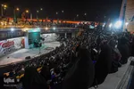 حضور امام جمعه شیراز در جمع عزاداران بنیاد حفظ آثار و نشر ارزش‌های دفاع مقدس
