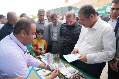 بازدید استاندار آذربایجان‌غربی از روند ارائه خدمات به زائران اربعین حسینی‎