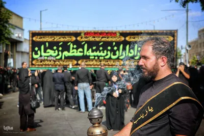 عزاداری یوم الزینب (س) در زنجان
