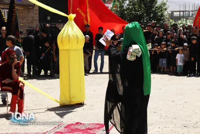 آیین سنتی شبیه‌خوانی اربعین حسینی در اهر