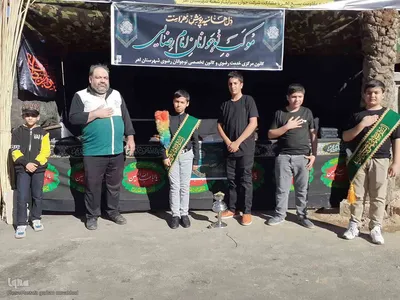 مراسم عزاداری خیابانی شهادت حضرت زهرا(س) در اهر